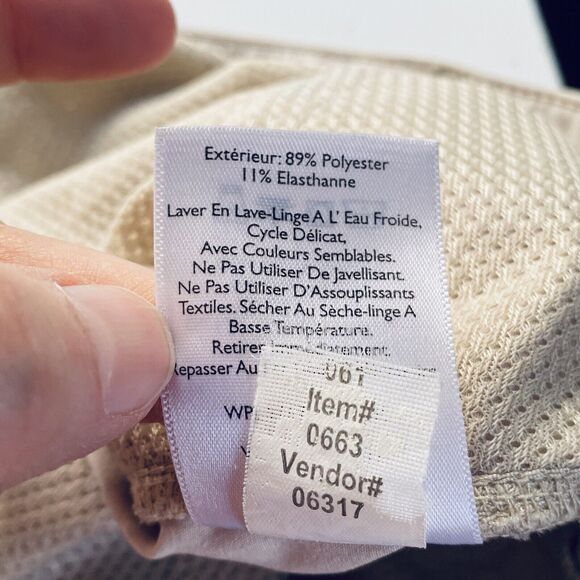 Eddie Bauer Pants Size 10 Tan Roll Tab Hem Convertible Hiking Outdoor Gorpcore - Picture 8 of 11